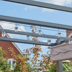 Smart Solar 10 Firefly LED Opal Jar String Lights 7 Smart Solar 10 Firefly LED Opal Jar String Lights -Garden Bloom Sales Store 5050642067638 4